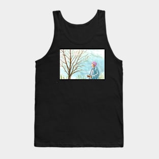 Jimin Spring Day BTS Watercolor Painting Tank Top